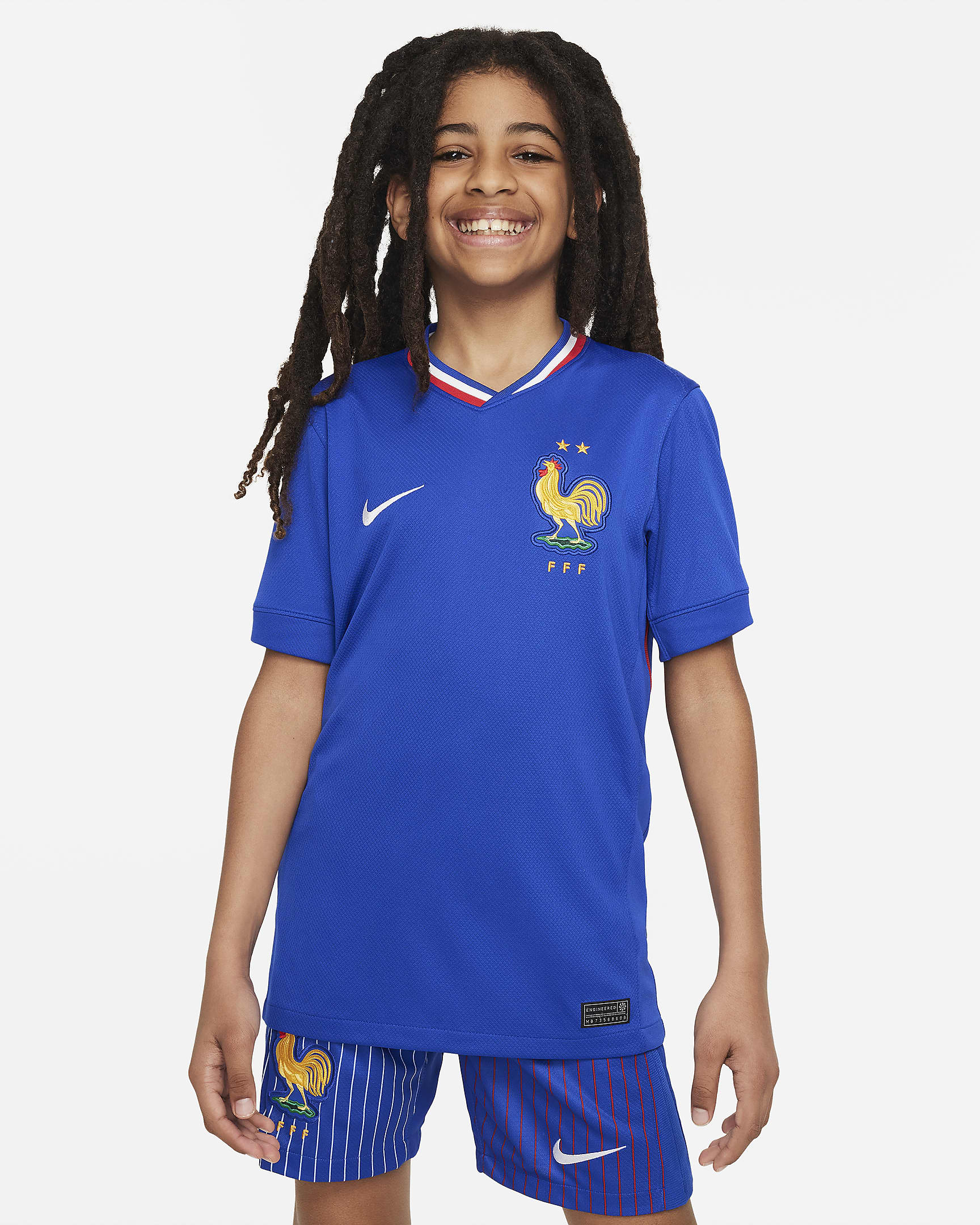 Frankreich 2024/25 Stadium Home Kids